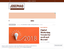 Tablet Screenshot of josephao.com